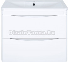 Тумба под раковину без столешницы Misty Атлантик 80 подвесная, белая