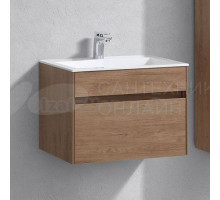 Тумба под раковину без столешницы Vincea Chiara 60 подвесная, натуральный дуб
