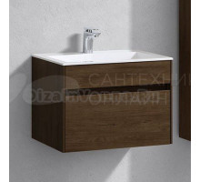 Тумба под раковину без столешницы Vincea Chiara 60 подвесная, дуб табак