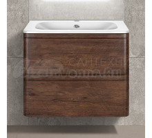Тумба под раковину без столешницы Vincea Vico 60 подвесная, темный дуб
