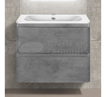 Тумба под раковину без столешницы Vincea Vico 60 подвесная, бетон