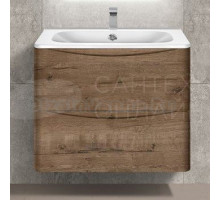 Тумба под раковину без столешницы Vincea Paola 60, подвесная, дуб винтаж
