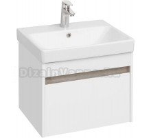 Тумба под раковину без столешницы AQUATON Марти 55 ясень шимо