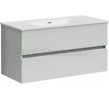 Тумба под раковину без столешницы Sancos Urban 99 см белый глянец