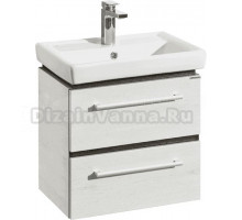 Тумба под раковину без столешницы AQUATON Ронда Pro 55 мини дуб соммерсет