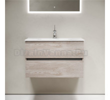 Тумба под раковину без столешницы Sancos Urban 79 см дуб галифакс натуральный