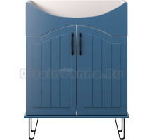 Тумба под раковину без столешницы DIWO Сочи 65 синяя