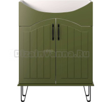 Тумба под раковину без столешницы DIWO Сочи 65 зеленая