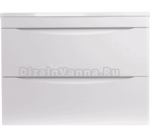 Тумба под раковину без столешницы Style Line Бергамо Мини 70 Люкс Plus подвесная, антискрейтч белая