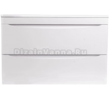 Тумба под раковину без столешницы Style Line Бергамо Мини 80 Люкс Plus подвесная, антискрейтч белая