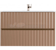 Тумба под раковину без столешницы Art&Max Elegant 90 капучино матовая