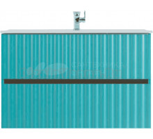 Тумба под раковину без столешницы Art&Max Elegant 90 светло-зеленая