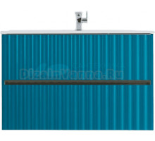 Тумба под раковину без столешницы Art&Max Elegant 90 бирюзовая