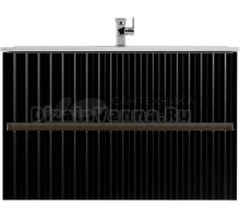 Тумба под раковину без столешницы Art&Max Elegant 90 черная