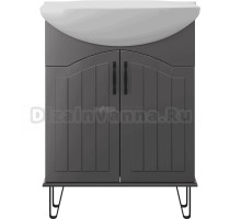Тумба под раковину без столешницы DIWO Сочи 65 антрацит