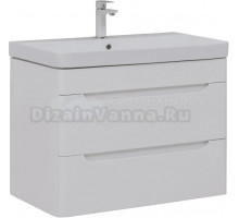 Тумба под раковину без столешницы Aquanet София 80 2 ящика