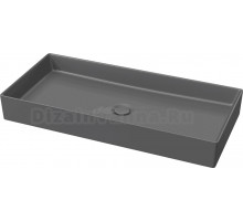 Накладная раковина STWORKI Рандерс 75 3075-112-KL антрацит