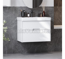 Тумба под раковину без столешницы AQUATON Оливия 70 белая матовая