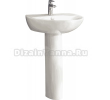 Раковина Jacob Delafon Patio E4158NG 55 см, с пьедесталом
