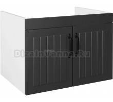 Тумба под раковину без столешницы DIWO Сочи 60 подвесная, антрацит
