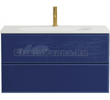 Тумба под раковину без столешницы Cezares Eco 75 sapfiro, без ручек