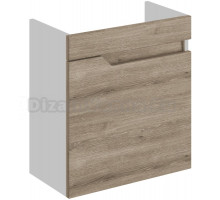 Тумба под раковину без столешницы DIWO Воронеж 40 подвесная, ореховый дубослив