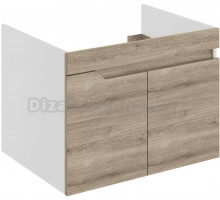 Тумба под раковину без столешницы DIWO Воронеж 60 подвесная, ореховый дубослив