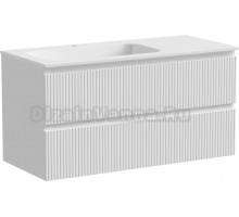 Тумба под раковину без столешницы Sancos Snob T 100, L, bianco
