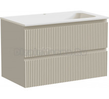 Тумба под раковину без столешницы Sancos Snob R 80, beige soft