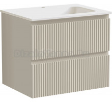 Тумба под раковину без столешницы Sancos Snob R 60, beige soft