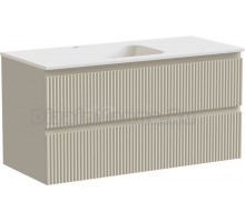 Тумба под раковину без столешницы Sancos Snob R 100, L, beige soft