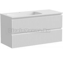 Тумба под раковину без столешницы Sancos Snob R 100, L, bianco
