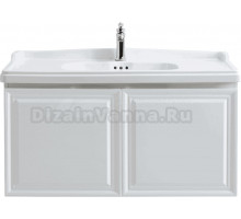Тумба под раковину без столешницы Cezares Giubileo 100, bianco lucido, 2 дверцы