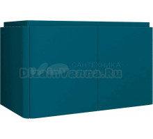 Тумба под раковину без столешницы Cezares Stylus 94, blu petrolio