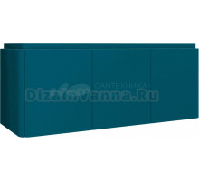 Тумба под раковину без столешницы Cezares Stylus 140, blu petrolio