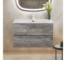 Тумба под раковину без столешницы Cezares Molveno 80 legno grigio