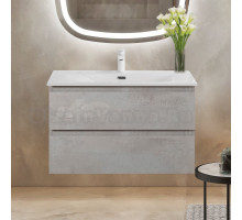 Тумба под раковину без столешницы Cezares Molveno 90 beton