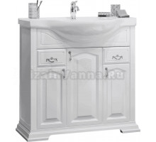 Тумба под раковину без столешницы Opadiris Риспекто 85 белая, под раковину Сенеж