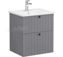 Тумба с раковиной VitrA Root Groove 60 серая