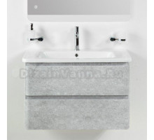 Тумба под раковину без столешницы BelBagno Albano 80 подвесная, cemento verona grigio, под раковину 12080-KL