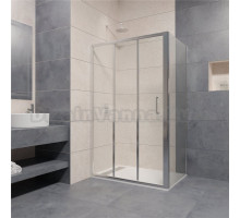 Душевой уголок RGW Passage PA-13+70 см (119-121)x70x195 профиль хром, стекло прозрачное
