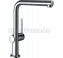 Комплект Смеситель Hansgrohe Talis 72809000 хром + Фартук черный