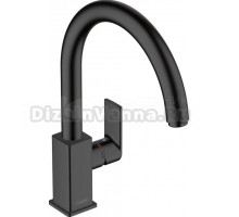 Комплект Смеситель Hansgrohe Vernis Shape M35 71871670 + Фартук черный