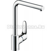 Комплект Смеситель Hansgrohe Focus 31817000 + Фартук черный