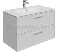 Тумба под раковину без столешницы KERAMA MARAZZI Piano Classic 85 подвесная, ясень белый матовый