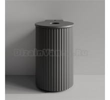 Тумба под раковину со столешницей STWORKI Lotus 42 antracite matt