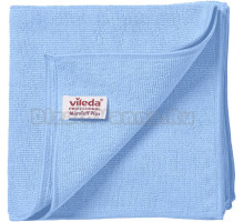 Салфетка для уборки Vileda-professional МикроТафф Плюс 169918 синяя, 5 шт.
