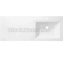 Раковина над стиральной машиной ESTETUS Даллас 120 R белая