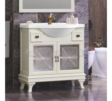 Тумба под раковину без столешницы Opadiris Борджи 85 слоновая кость