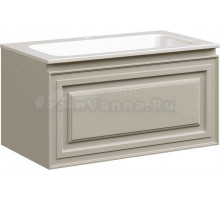 Тумба под раковину без столешницы Sancos Very 80 beige soft
